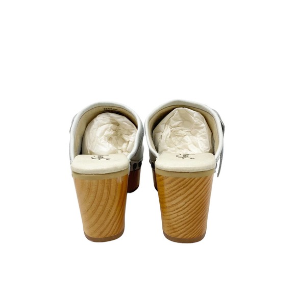 Free People Culver City Clog Cloud White Size 6 - Picture 8 of 13